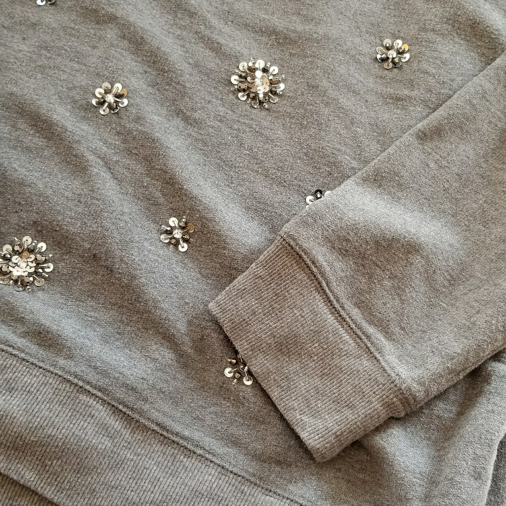 Apt 9 Jeweled Sweatshirt size Large - Picture 4 of 4